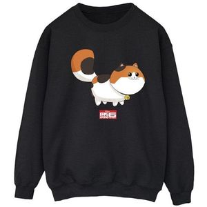 Sweater - Gedrukt - Zwart - 50% Katoen 50% Polyester