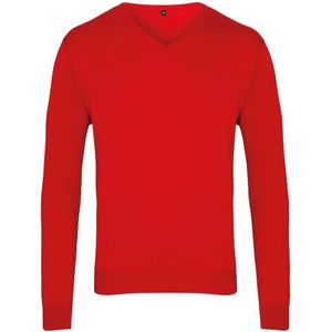 Premier Heren gebreide v hals sweater top