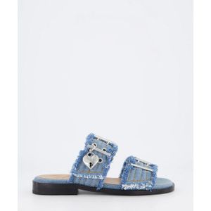 Ganni Dames buckle two-strap sandals