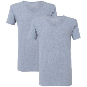 McGregor - Premium Stretch T-shirt - Grijs - 2-Pack