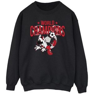 Li-cense Disney heren minnie mouse wereldkampioen sweatshirt