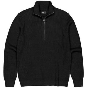 Butcher of Blue - Galway - Half Zip Trui - Bruin - Heren