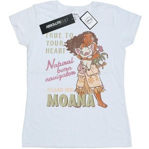Li-cense Disney dames moana natural born navigator katoenen t-shirt