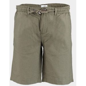 Bos Bright Blue Korte broek bermuda linnen katoen 2739425/331 sottoco