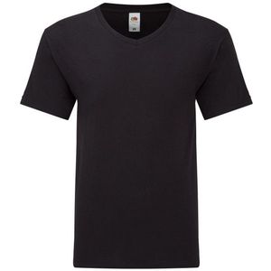 Fruit of the Loom - Iconisch V-hals T-shirt - Unisex - 100% Katoen