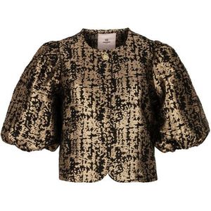 Freebird - Top Livia - Goud - Jacquard