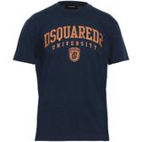Dsquared2 - Klassiek T-Shirt - Blauw - Heren
