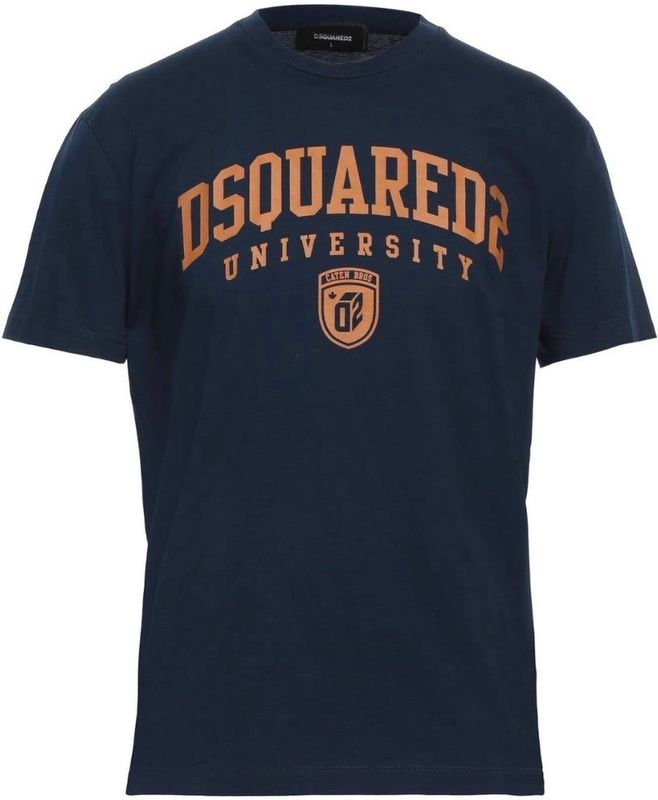 Dsquared2 - Klassiek T-Shirt - Blauw - Heren
