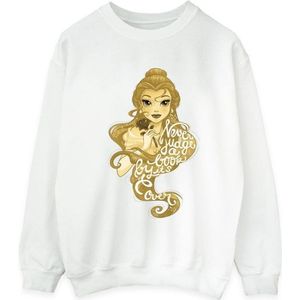 Li-cense Disney heren beauty and the beast oordeel nooit sweatshirt