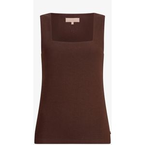 Linde Top - Dark Brown XXL