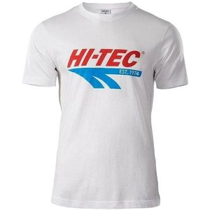 Hi-Tec - Retro T-shirt - Zwart - 65% Polyester 35% Katoen - Korte Mouwen