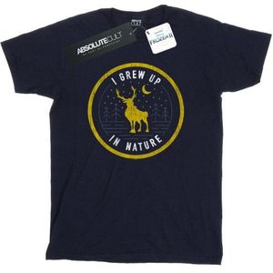 Voedingsshirt - Gedrukt - Ronde Hals - Korte Mouwen - Katoen