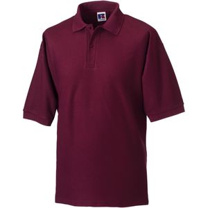 Jerzees Colours Russell mens klassiek poloshirt met korte mouwen van katoen