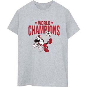 Li-cense Disney dames minnie mouse wereldkampioen katoenen vriend t-shirt