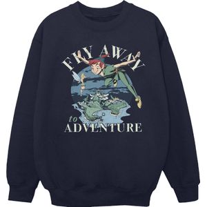 Li-cense Disney heren peter pan vlieg weg op avontuur sweatshirt