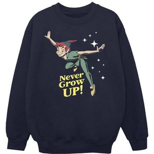 Li-cense Disney heren peter pan wordt nooit volwassen sweatshirt