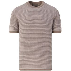 Drykorn - Valentin - T-shirt - Bruin - Korte Mouwen