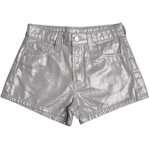 Metallic shorts met hoge taille voor meisjes 624636