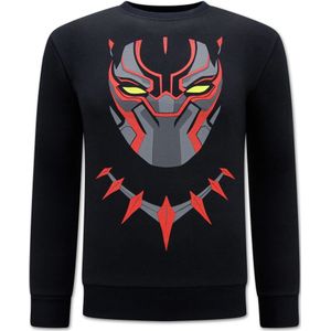 Local Fanatic Black panther sweater