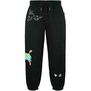Puma - x Kidsuper Studios - Sportbroeken - Zwart - Heren Graphic Joggers