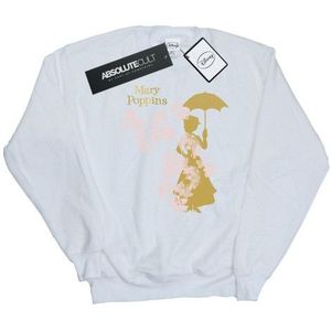 Li-cense Disney heren mary poppins bloemen silhouet sweatshirt