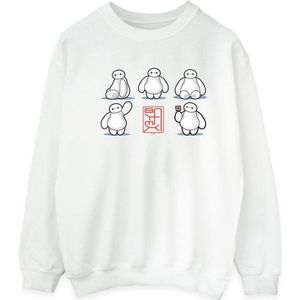 Li-cense Disney heren big hero 6 baymax veel houdingen sweatshirt