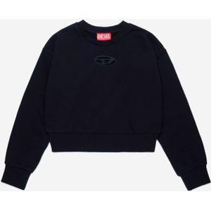 Meisjes Oval D Sweatshirt in Zwart