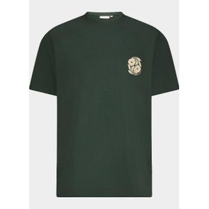 Supply & Co. - Kegan T-shirt - Groen - Korte Mouw - Backprint