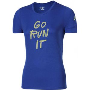 Asics - Motion Dry - Topje - Blauw - Dames