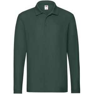 Fruit of the Loom - Heren Premium Poloshirt - Katoen - Lange Mouwen