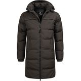 Arctic Seven - Heren Gewatteerde Winterparka - Donkergrijs