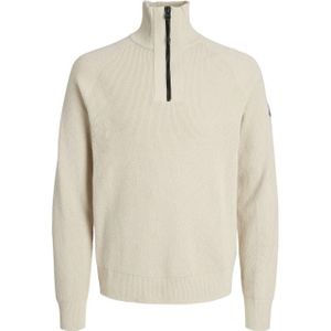 Jack & Jones - JCOFILO - Trui - Met Ritssluiting - Opstaande Kraag - Logoopdruk
