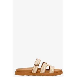 Steve Madden Dames slippers missile natural raffia