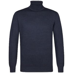 Michaelis Navy coltrui met geribde boord