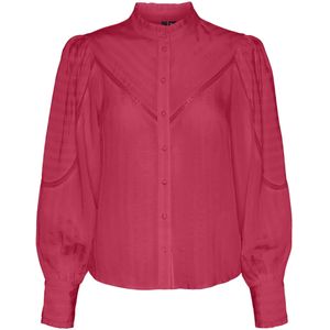 Vero Moda Vmkara l/s lace shirt wvn exp