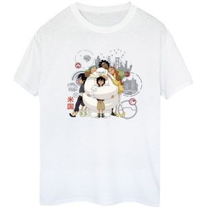Li-cense - Disney T-shirt - Baymax - Katoen - Dames