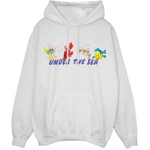 Li-cense Disney dames de kleine zeemeermin onder zee hoodie