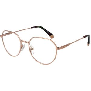 Polaroid - Metalen Brillen - Geel - Ronde Monturen