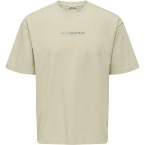 Only & Sons - Onscaspian Text Airflex Loose SS Tee - T-shirt