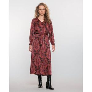 Geisha - A-lijn Jurk - Fuchsia