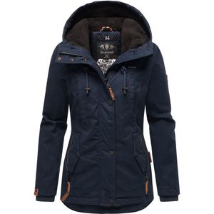 Marikoo - Bikoo - Dames Winterjas - Met Capuchon - Katoen - Teddy Fleece Voering