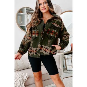 Geometrische Print Knopjas