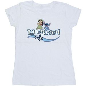 Li-cense Disney dames lilo en stitch tekens katoenen t-shirt