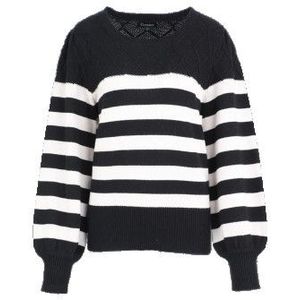 G-Maxx - Ellee - Pullover - Zwart/Wit - 100% Katoen