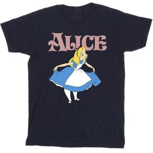 Li-cense Disney heren alice in wonderland take a bow t-shirt