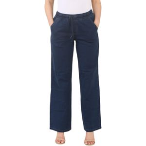 MYT - Hoge Taille Wijde Benen Jeans - Blauw