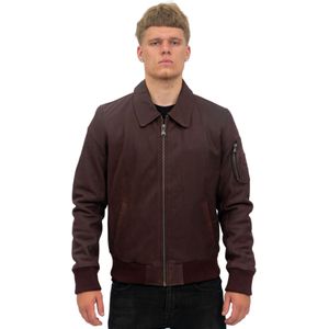 Heren - A2 - Leren Bomberjack - Koeienhuid