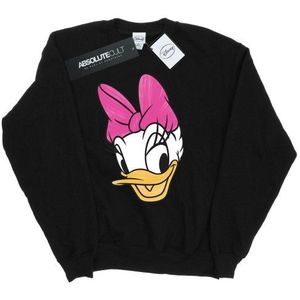 Li-cense Disney dames daisy eend hoofd geschilderd sweatshirt