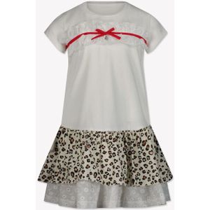 MonnaLisa - 11E907 - Kinderjurk - Wit - Broderie - Zomer 2025