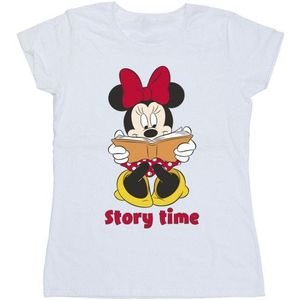 Li-cense Disney dames minnie mouse story time katoenen t-shirt